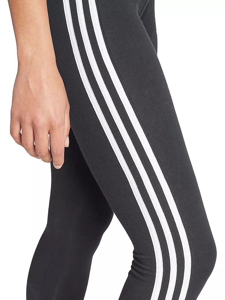 ADIDAS Damen Tight Essentials 3 Streifen schwarz